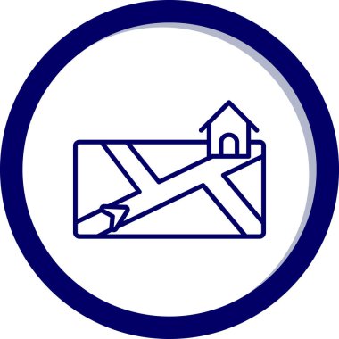 E- posta simgesi vektör illüstrasyonu