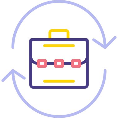 Seo simgesinin vektör illüstrasyonu