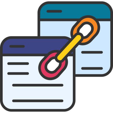 Arama simgesi vektör illüstrasyonu