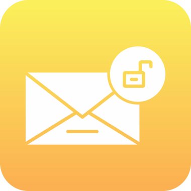 Vektör E- posta simgesi illüstrasyonu