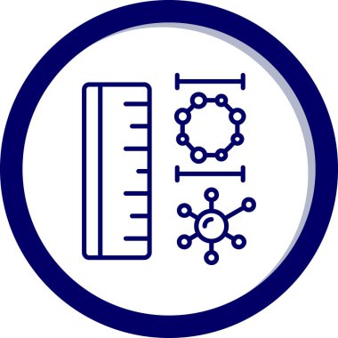 Veri analizi. Web simgesi basit illüstrasyon