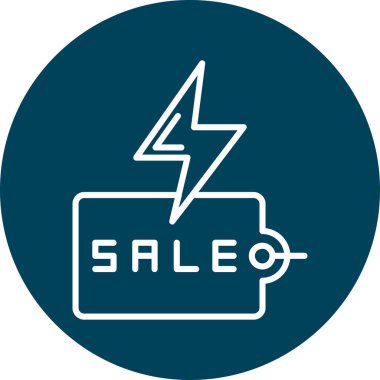 Modern bir simgenin vektör illüstrasyonu