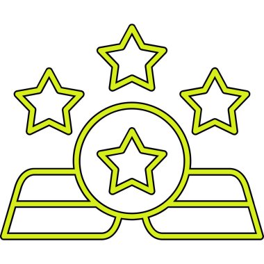 Yıldız ödül simgesi, özet biçimi