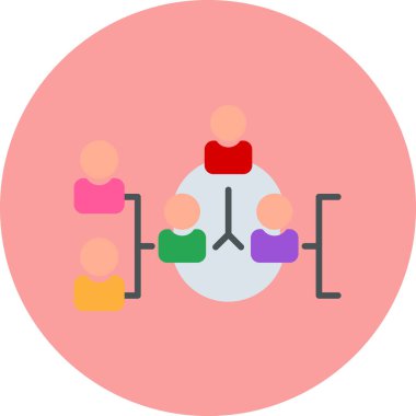 iş adamları kavramının vektör illüstrasyon