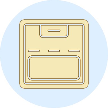 Vektör illüstrasyonu, simge ögesi arkaplanı