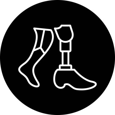 Siyah ve beyaz simgesinin vektör illüstrasyonu