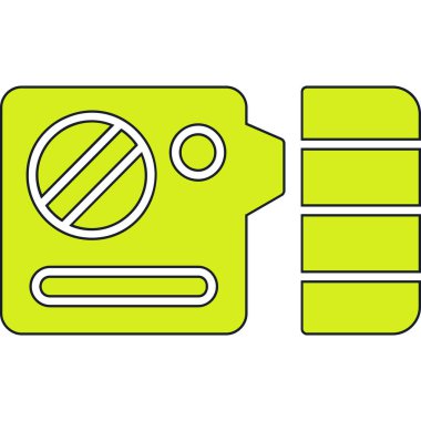 kamera simgesi vektör illüstrasyon tasarımı