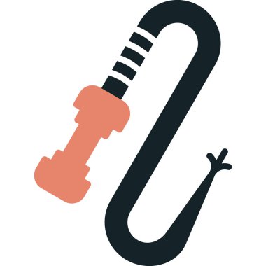 Çizgi film simgesinin vektör çizimi