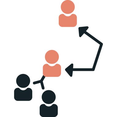 ağ paylaşım simgesi çizimi