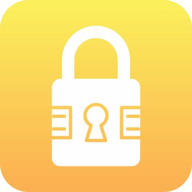 simge dijital vektörünü kilitle