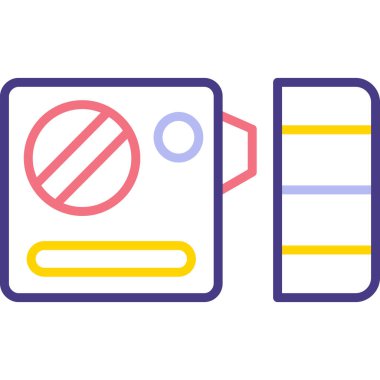 pil vektör illüstrasyonu