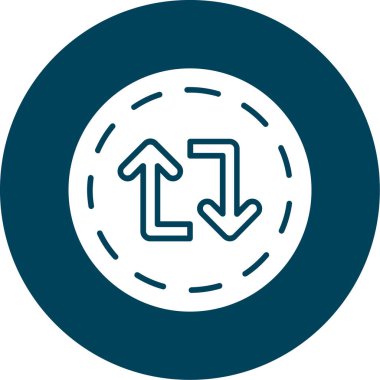 ok simgesi vektör illüstrasyonu