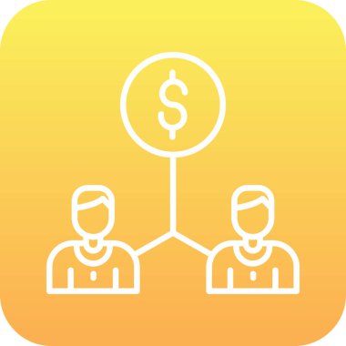 İnsan simgesinin vektör illüstrasyonu