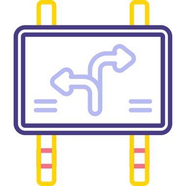 Modern oto tamir simgesinin vektör illüstrasyonu