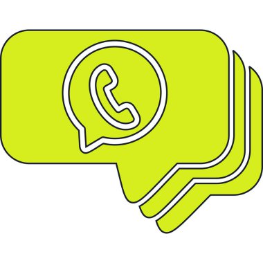 sohbet simgesi ara, illüstrasyon vektör