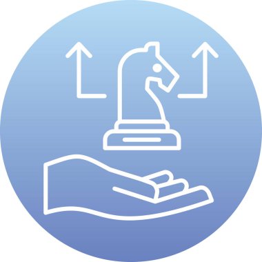 Modern simgenin vektör illüstrasyonu