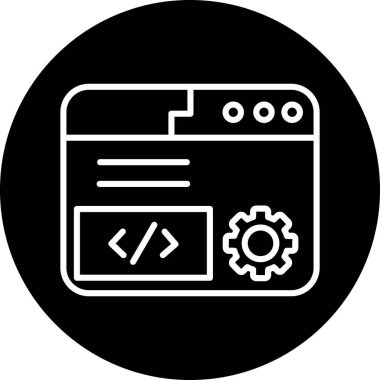 Vektör ayarı Simge illüstrasyonu