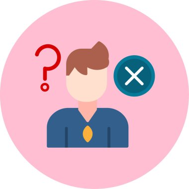 İşaret simgesine sahip kişilerin vektör illüstrasyonu