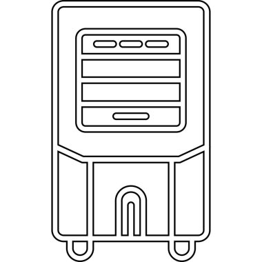 Modern b 'nin vektör illüstrasyonu eksik simgesi