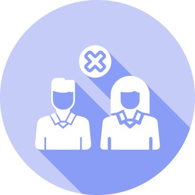 avatar. Web simgesi basit illüstrasyon