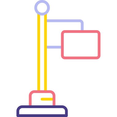 şebeke. Web simgesi basit illüstrasyon