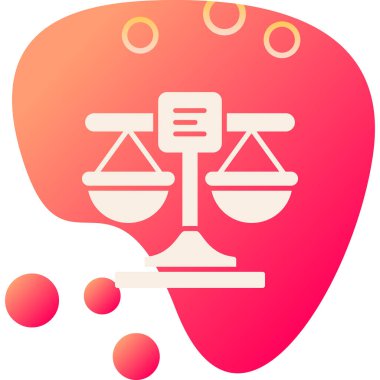 beyin dengesi ikon vektör çizimi