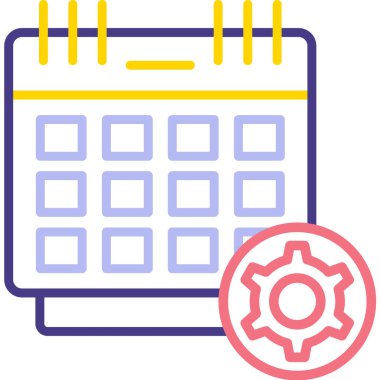 Dosya özeti biçiminde takvim tarihi olay simgesi