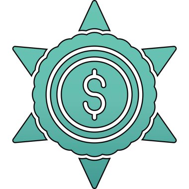 para simgesi vektör illüstrasyonu