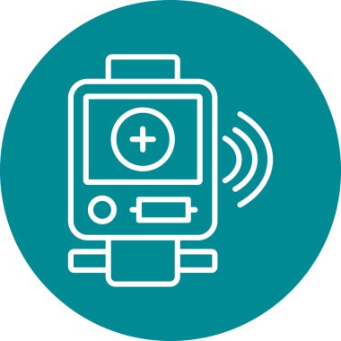 Modern b 'nin vektör illüstrasyonu telefon simgesinden yoksun