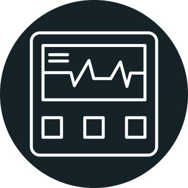 Çizelge. Web simgesi basit illüstrasyon