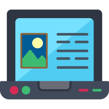 seo modern simgesinin vektör illüstrasyonu