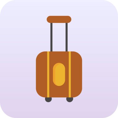 seyahat simgesi vektör çizimi