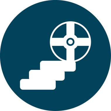 Modern b 'nin vektör illüstrasyonu boru simgesinden yoksun