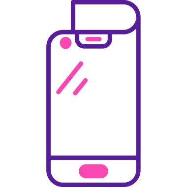 mobil simge vektör illüstrasyonu