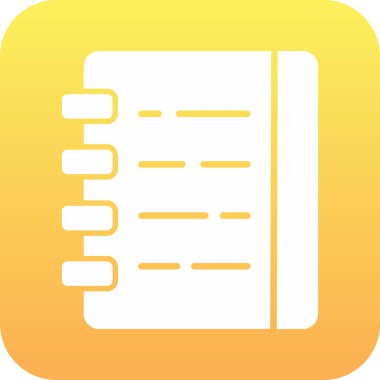 belge simgesi vektör illüstrasyonu