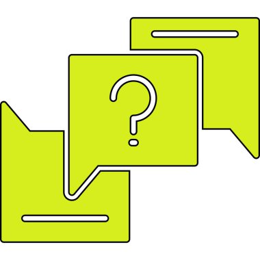 soru işareti vektör illüstrasyon tasarımı