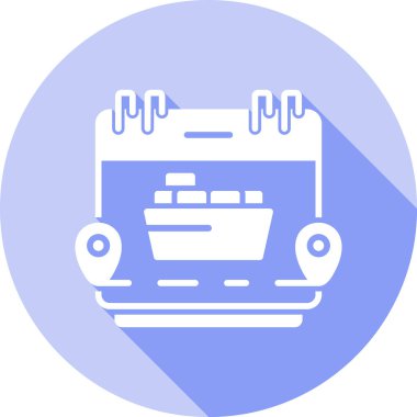 Tekne. Web simgesi basit illüstrasyon