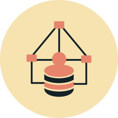 Modern b 'nin vektör illüstrasyonu eksik simgesi