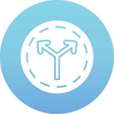 Modern simgenin vektör illüstrasyonu