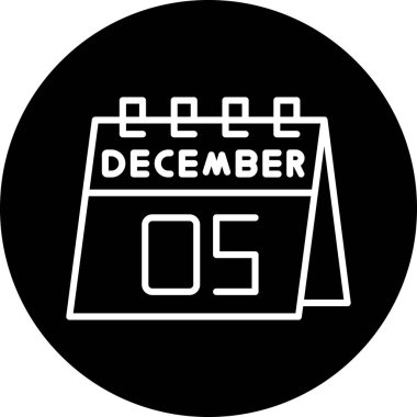 Kişisel ve ticari kullanım için vektör takvimi simgesi...