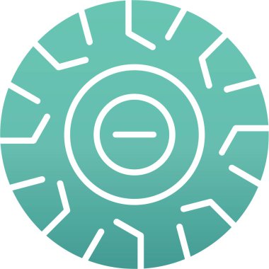 Eşsiz Pusula Vektörü Kabartma Simgesi