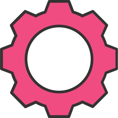 Teçhizat Web simgesi basit illüstrasyon