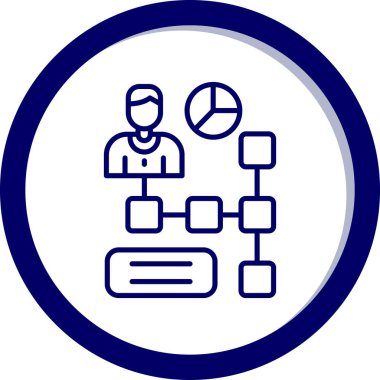 Modern insanların vektör illüstrasyonu