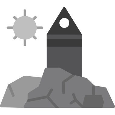 boşluk simgesi, vektör illüstrasyonu