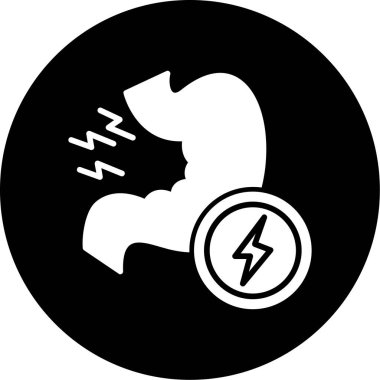 Modern bir simgenin vektör illüstrasyonu