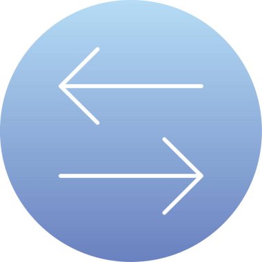 Oklar. Web simgesi basit illüstrasyon