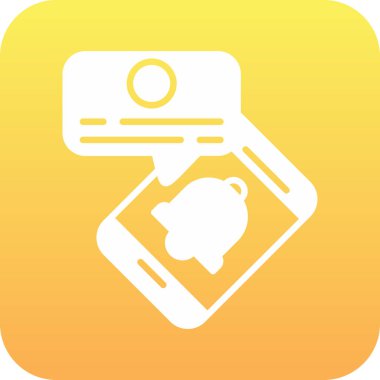 para cüzdanı simgesi soyut arkaplanda izole