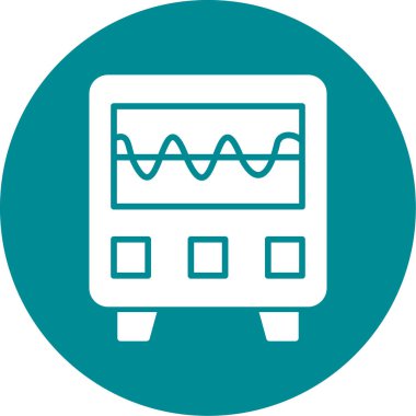 vektör lcd simgesi illüstrasyonu
