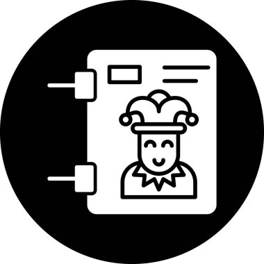 Bir noel ağacı simgesinin vektör illüstrasyonu