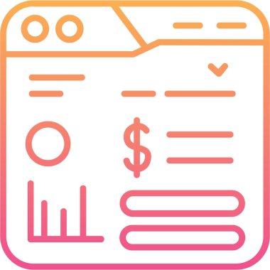 seo modern simgesinin vektör illüstrasyonu